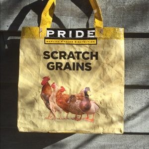 3/$15🔥 Upcycled Feed Sack Shopping Bag/Tote